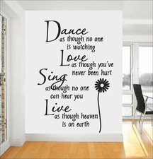Dance Love Sing Live Flower