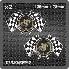 Jps lotus crossed chequered - jps,