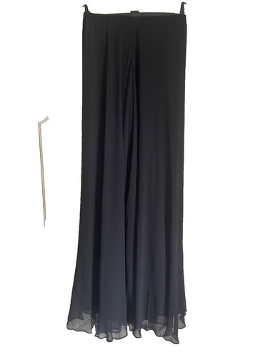 Bnwt cattiva black silk - silk, wide