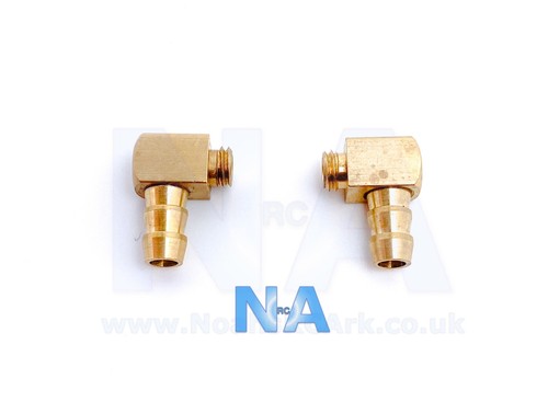 Brass nozzle rc boat - m5,
