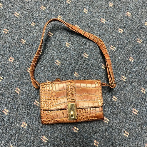 Bueno cognac brown croc - cognac,