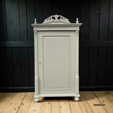Antique Pine Armoire Linen