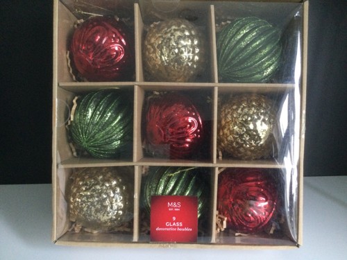 Boxed set 9 large - boxed, of
