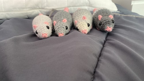 Mystery rat crochet handmade - mystery,