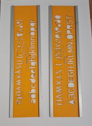 Vintage rotring lettering - rotring,