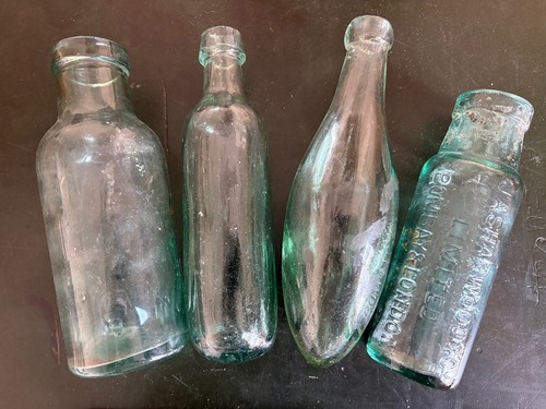 Vintage bottles torpedo round - bottles,