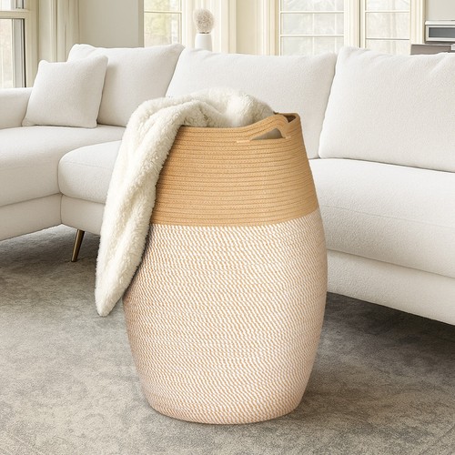 105l laundry basket - 105l, cotton