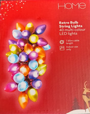 Vintage Retro Christmas Lights