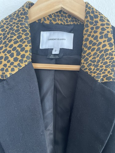 Current elliot black blazer - elliot,