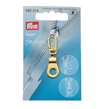 Prym zip ring - eyelet,, owl