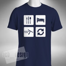 Eat Sleep Window Clean Repeat