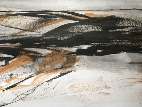 Original signed ink - ink, painting