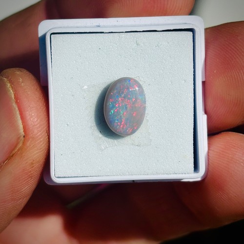 Lightning ridge opal oval - ridge,