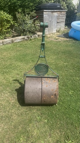 Antique garden roller - antique,