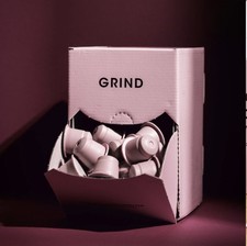 GRIND Compostable Coffee Pods 100 Pod Box - Dark Blend Decaf - BB 04/2027