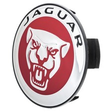 Wheel badge Red / Black text 