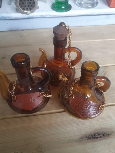 Oil vinegar glass bottles - vinegar,