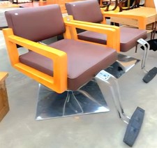 Chrome revolving Chair Set of