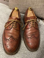 Grenson brown leather oxford - leather,
