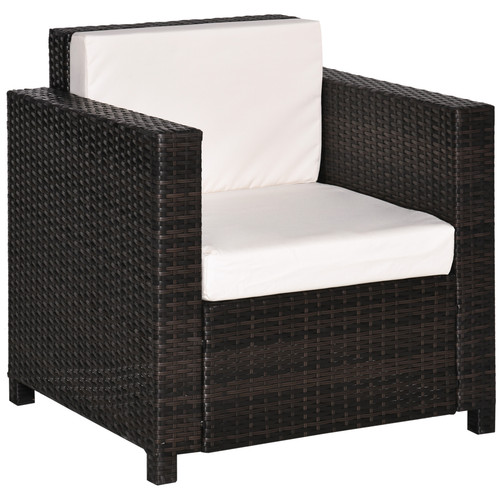 Outsunny rattan garden single - garden,