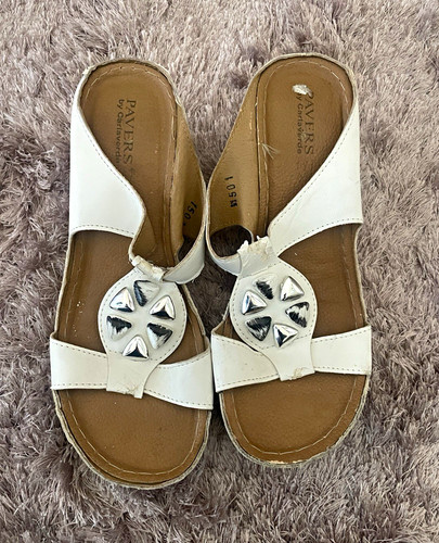 Pavers women white strappy - pavers, women’s
