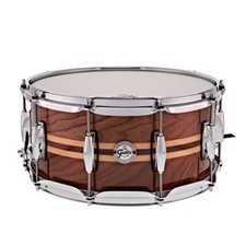 Snare Drum 14" X 6.5" Gretsch Walnut With Maple Inlay S1-6514W-MI