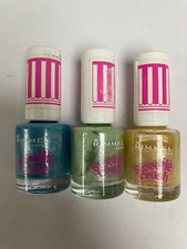 Rimmel Nail Polish Sweetie Crush x3, Job Lot Bundle Set