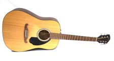 FENDER FA-125/NS 6-String Full-Size Dreadnought Acoustic Guitar In Beige -W51
