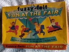 Vintage Fuzzy Felt 'Fun At The