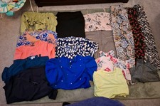 Bundle X16 Ladies Modern Clothing Size 8/sml Skirts/trousers/tops Assorted Makes