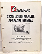 USED OLD STOCK FARMHAND 2220