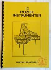 Pillow Bobbin Lace Pattern Booklet 12 Musical Instrument Designs. Bruggeman