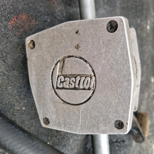 Vintage castrol oil drum - oil,