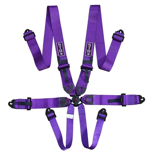Purple point race harness - race,