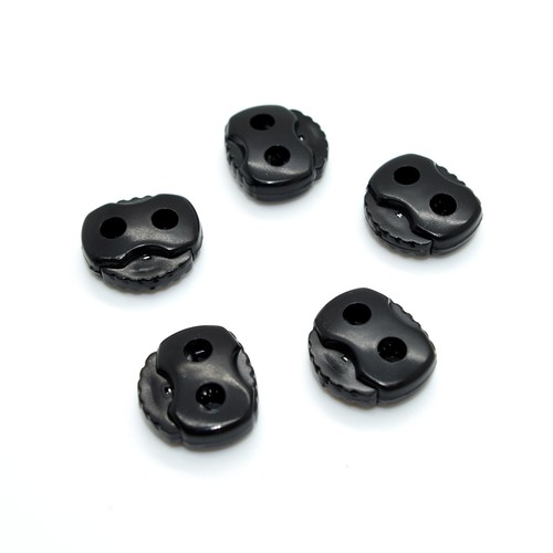 Twin hole cord - hole, stopper