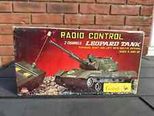 ASAHI Radio Control Leopard Tank In Original Box - Vintage See Description