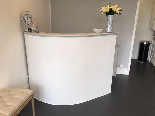 Salon reception desk - desk,