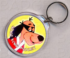 HONG KONG PHOOEY round keyring - DOUBLE SIDED!