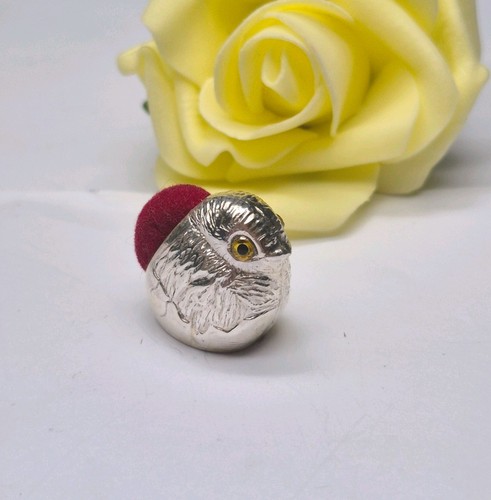 Pin cushion sterling silver - cushion,