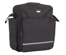 Days Wheelchair Bag with Crutch Pocket Black 40x45x14cm Mobility Aid