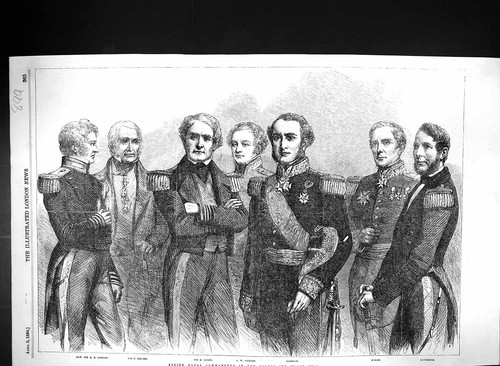 Old 1856 naval - old, commanders