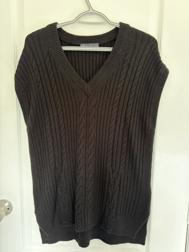 Women black sleeveless - m&s,