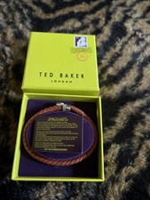 Ted Baker Leather Bracelet Bangle BNWT