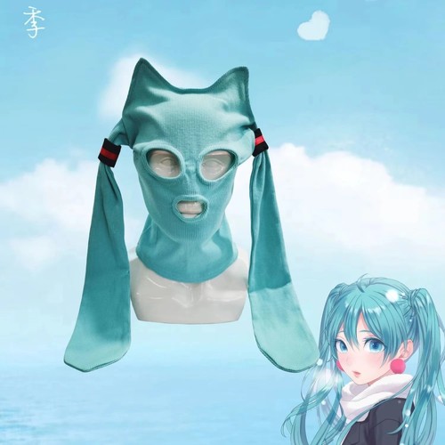 Hatsune miku balaclava mask - balaclava,