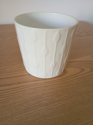 Ikea white planter pot - ikea,