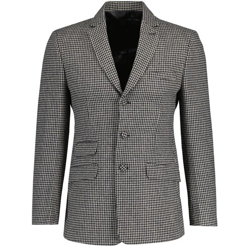Madcap brushed dogtooth - brushed, blazer