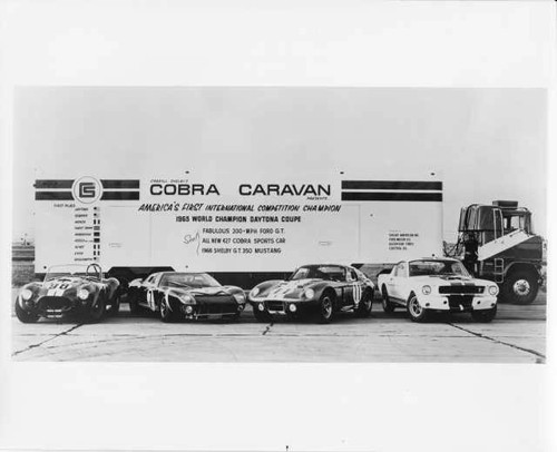 1966 shelby cobra caravan - shelby,