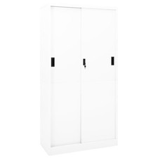 Office Cabinet White Steel