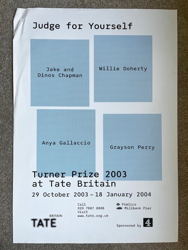 Turner prize 2003 tate - prize,