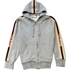 Gucci Men's Tape Logo Hoodie